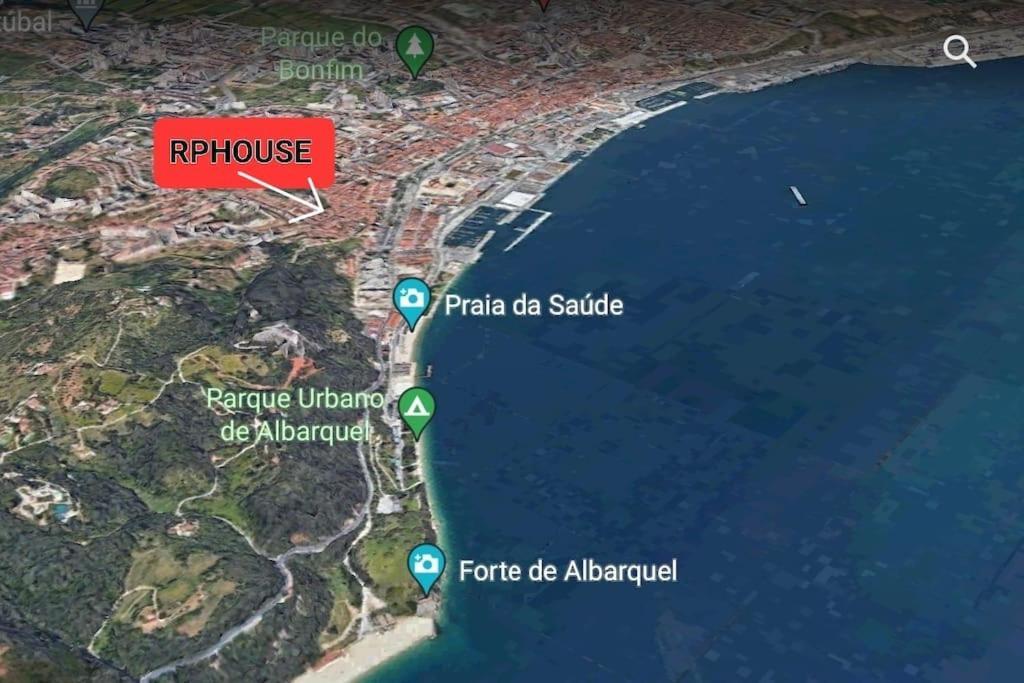 Rp House 1 , Perto Do Mercado Historico E Rio Sado Setubal Bagian luar foto
